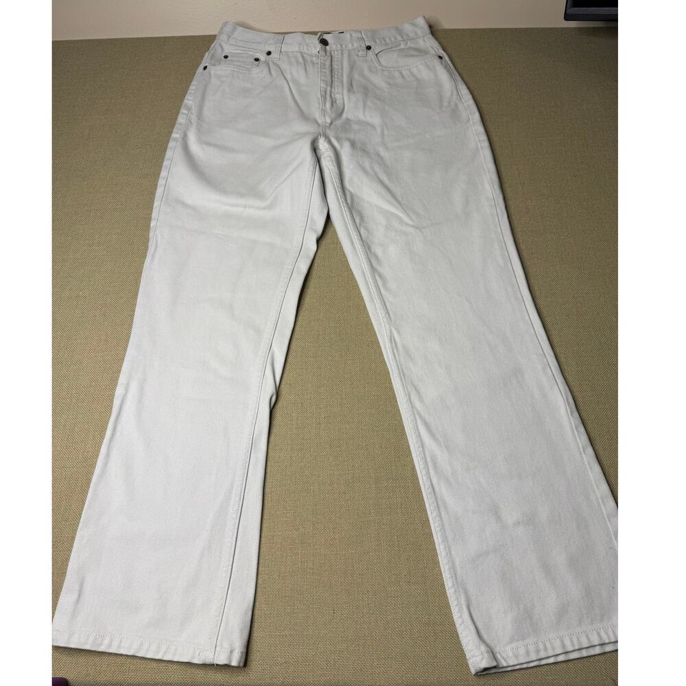 Bill Blass Jeanswear Women’s Size 10 White Jeans Perfect Fit 100% Cotton Vintage